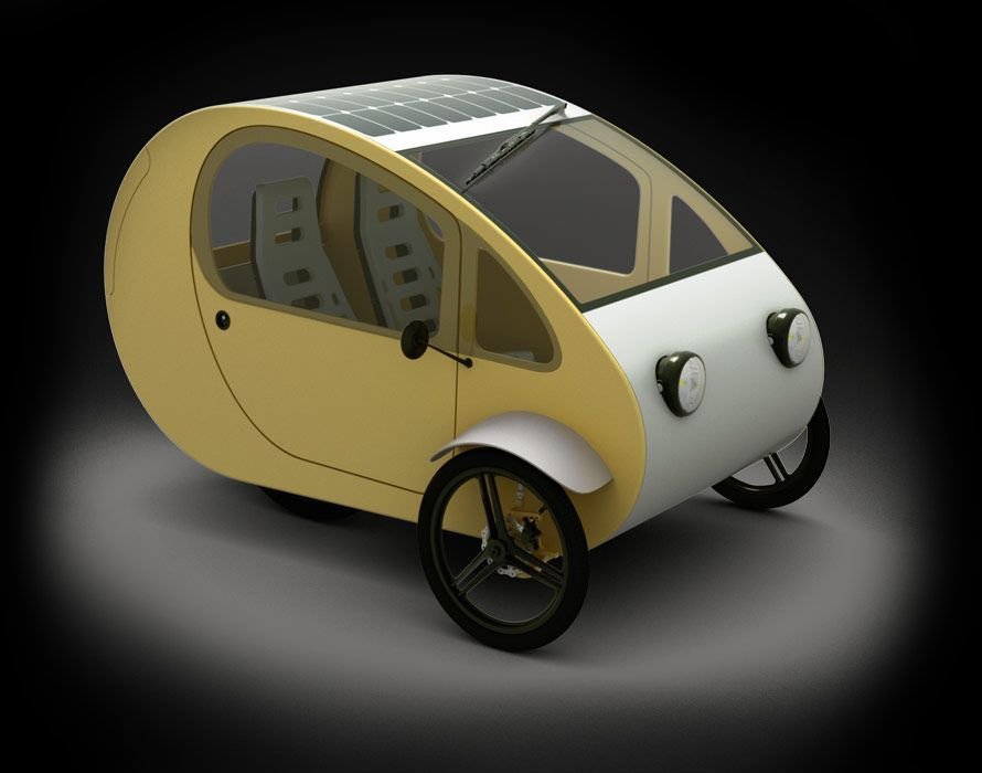 Mö, el vehículo 100% solar, ya es una realidad