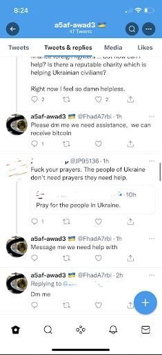 Los expertos en seguridad de Avast han detectado una estafa consistente en que los ciberdelincuentes se hacen pasar por ciudadanos ucranianos afectados por el conflicto actual que piden Bitcoin en las redes sociales.