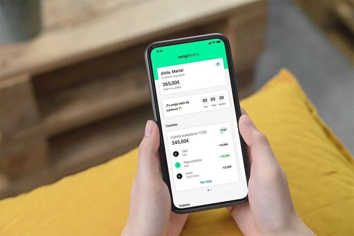Imagin lanza el servicio de Bizum en su aplicación para adolescentes: innovación y educación financiera
